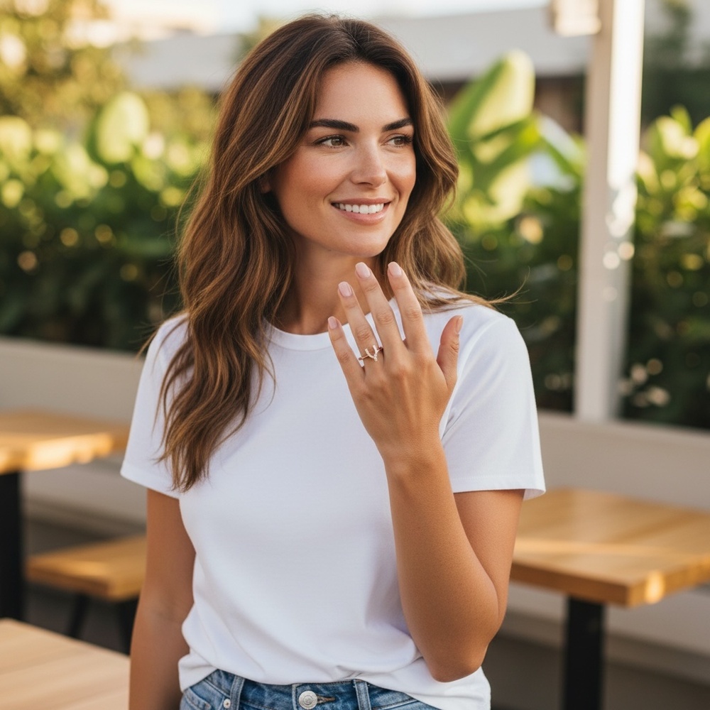 Lucky Wishbone Ring